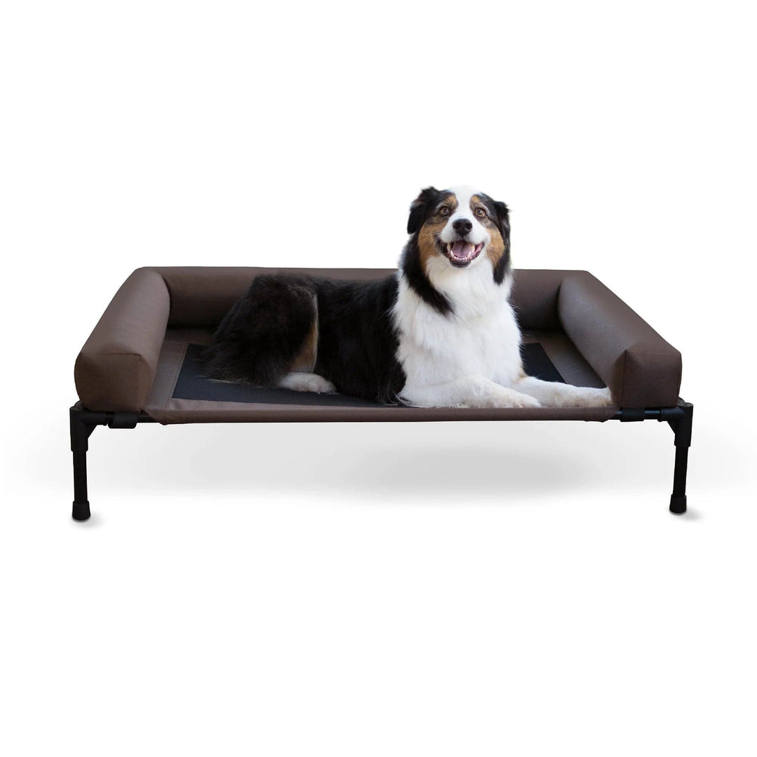 dog cot large chocolate