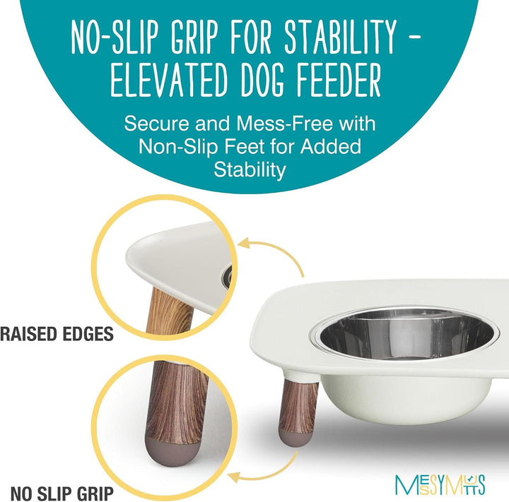 adjustable dog feeder