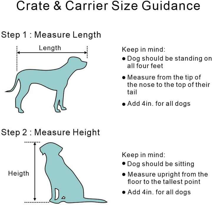Rolling 3 Door Dog Crate