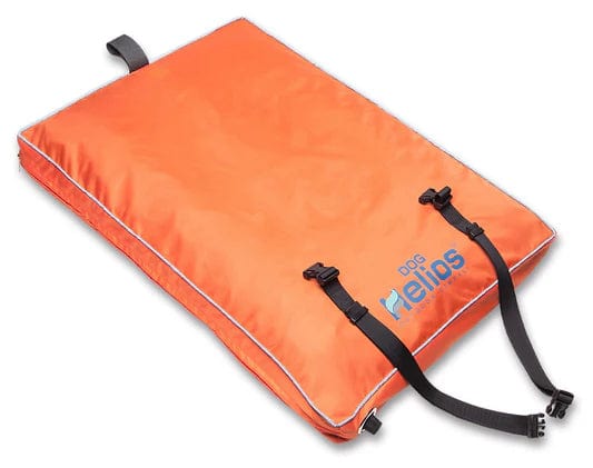 Orange inflatable-waterproof-dog-bed