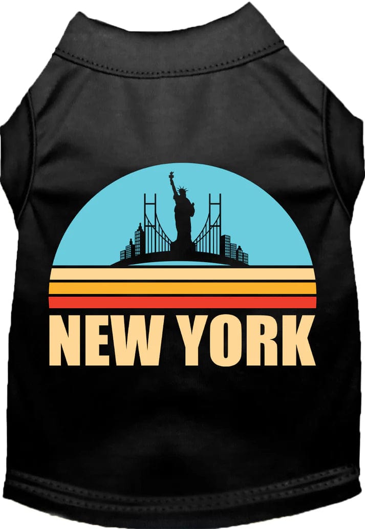 black dog-shirt-new york