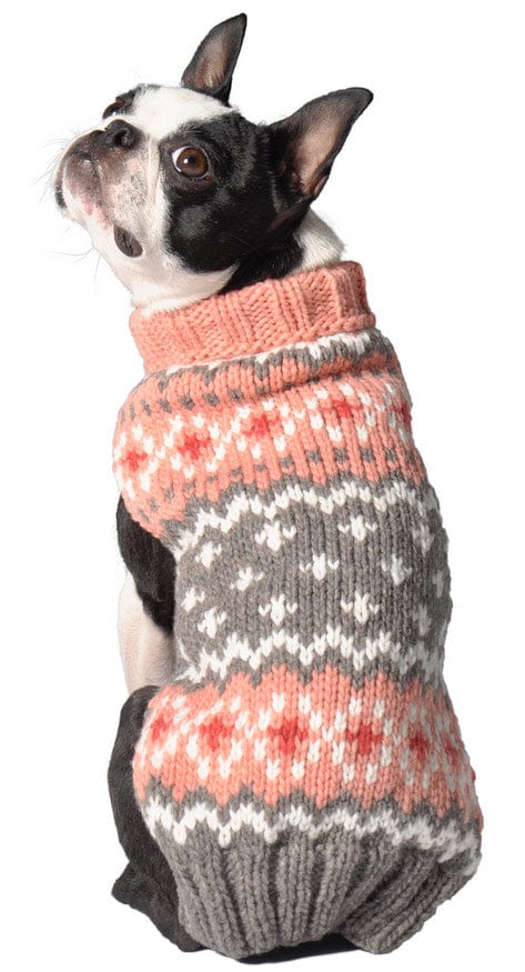 "Peachy Kene" Knit Dog Sweater