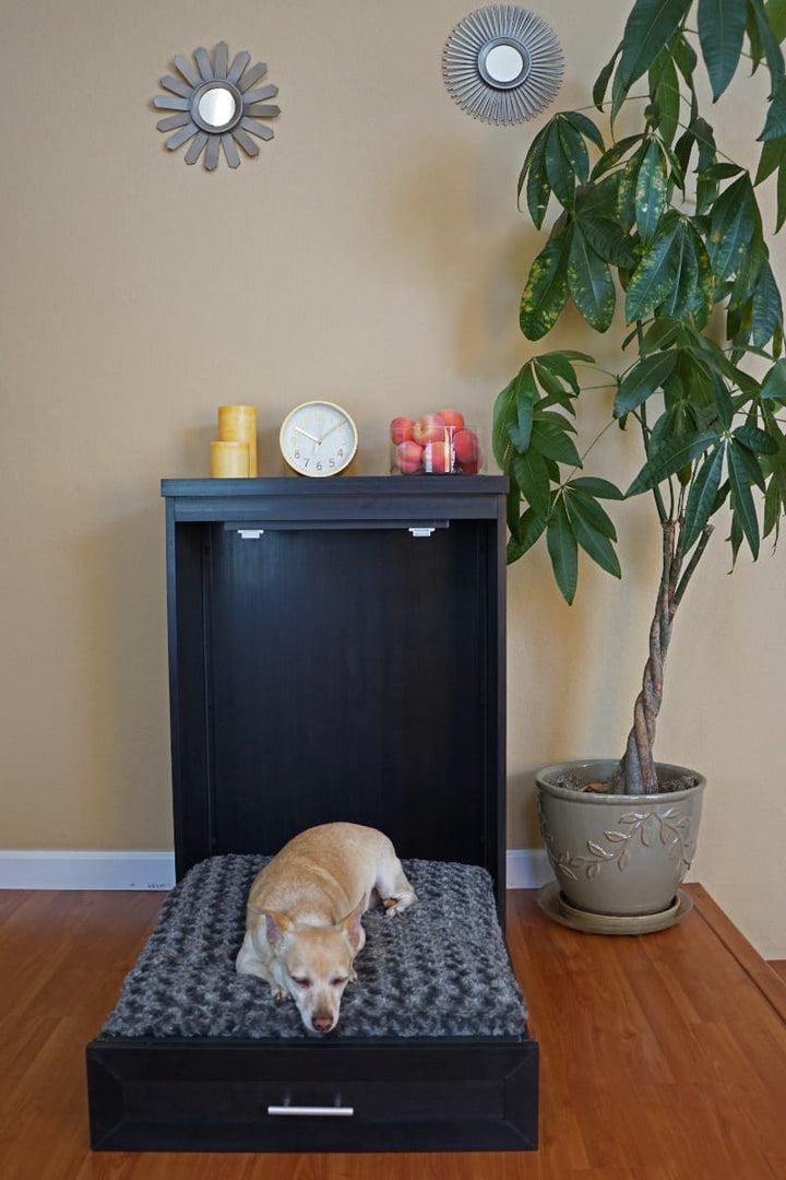 Espresso Murphy Bed For Pets