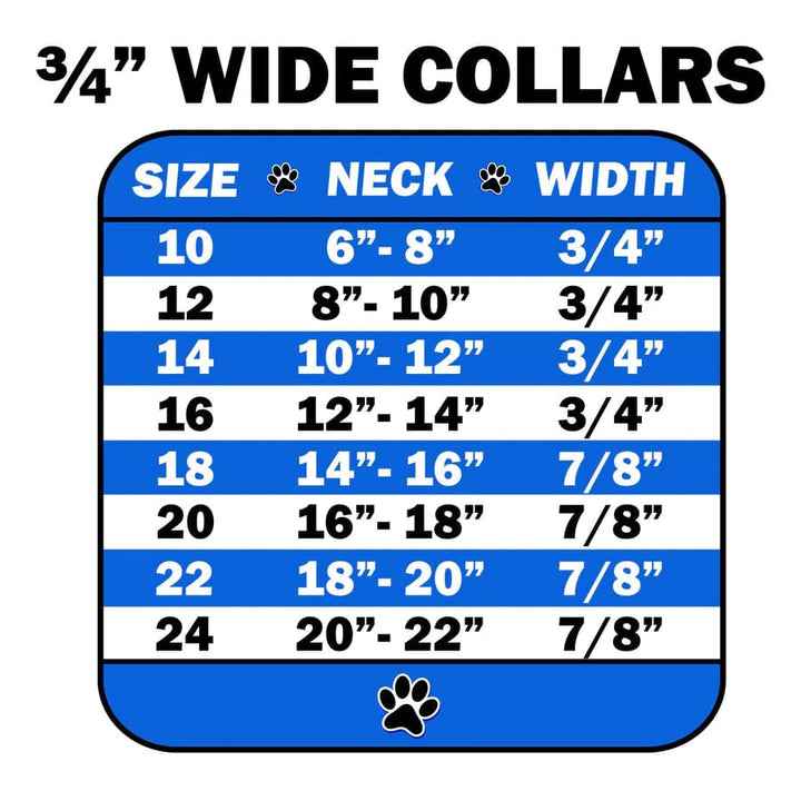 Crock Rhinestone Dog Collar