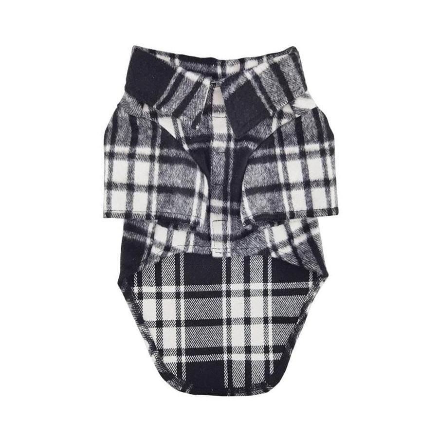 cotton flannel dog shirt