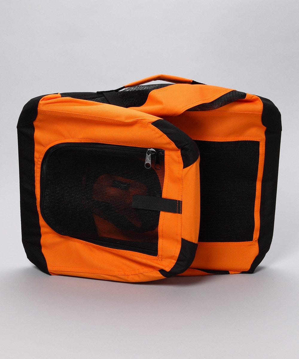 folded portable pet crate