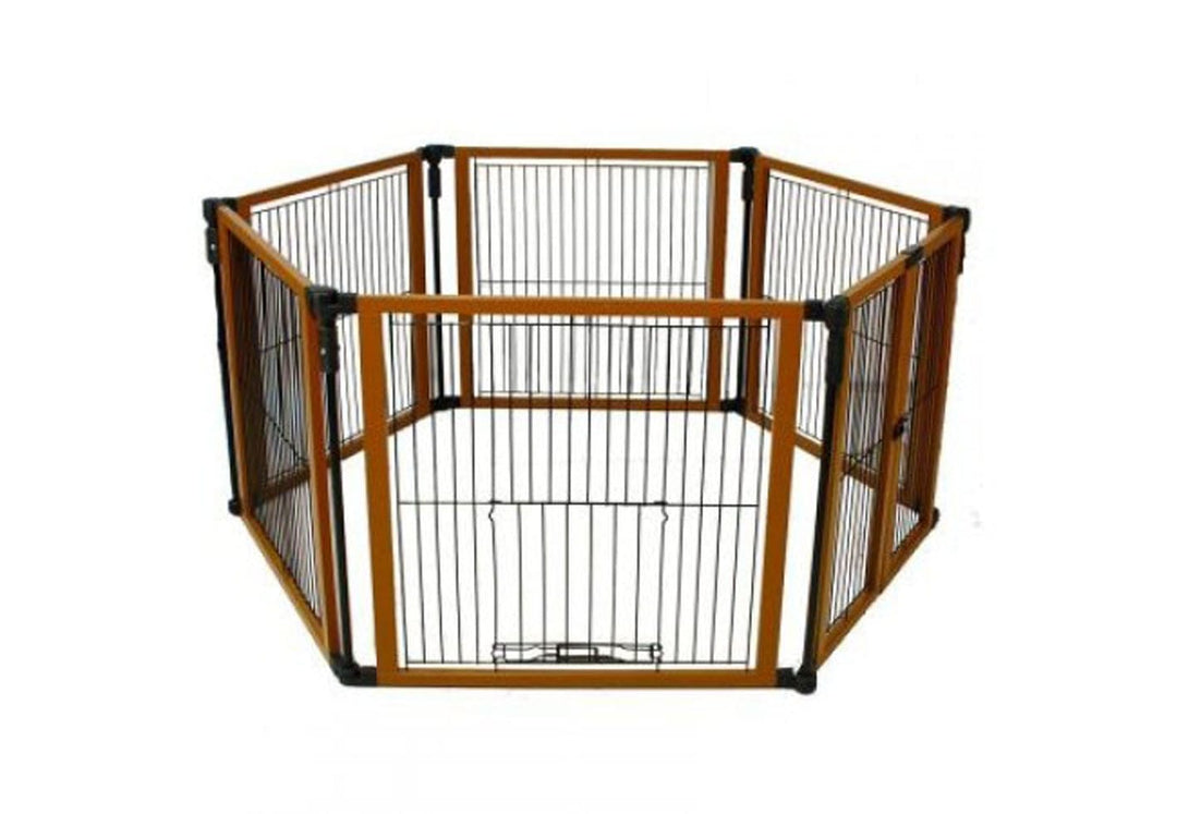 Credible Pet Gate Converts to Play Pen