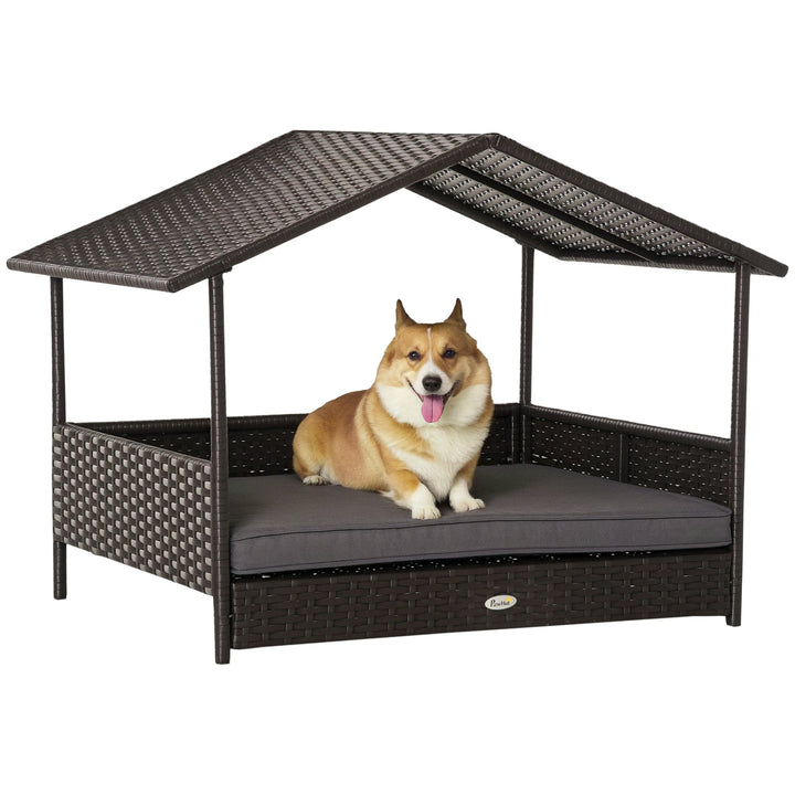 Gerard Outdoor Pet Bed with Canopy