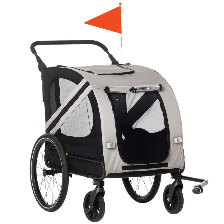2 in one Bike Trailer -Pet Stroller