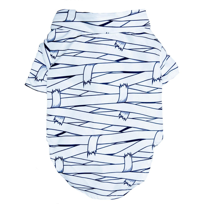 mummy wrap dog shirt for holloween