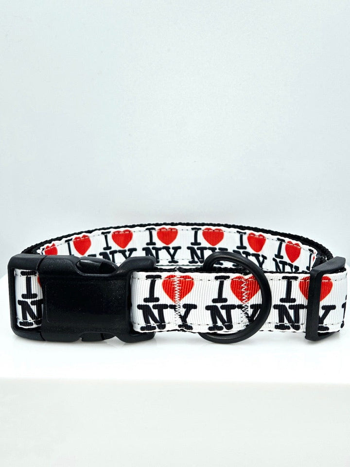 I Love NY Dog Collar and Lead