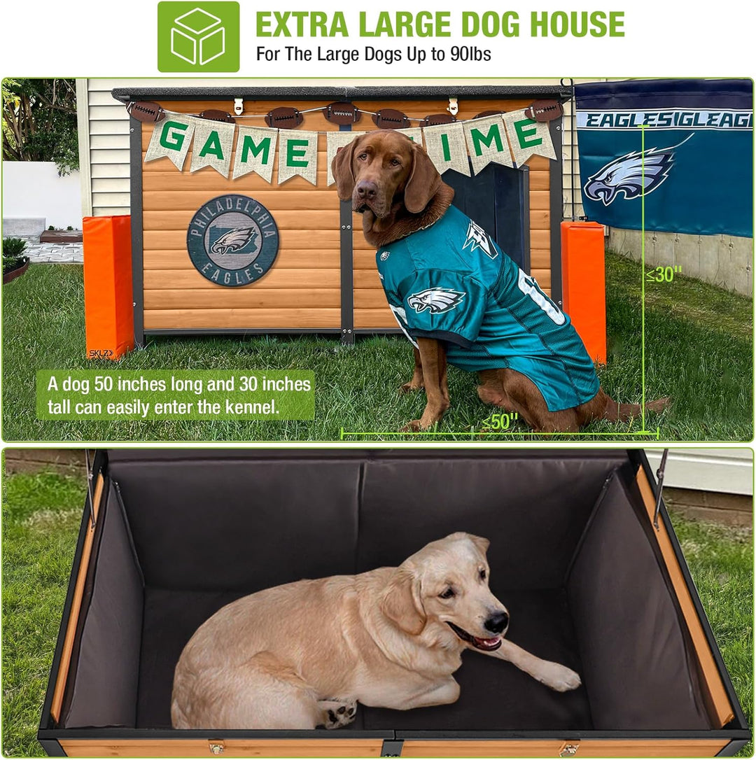 Insulated Wood Dog House