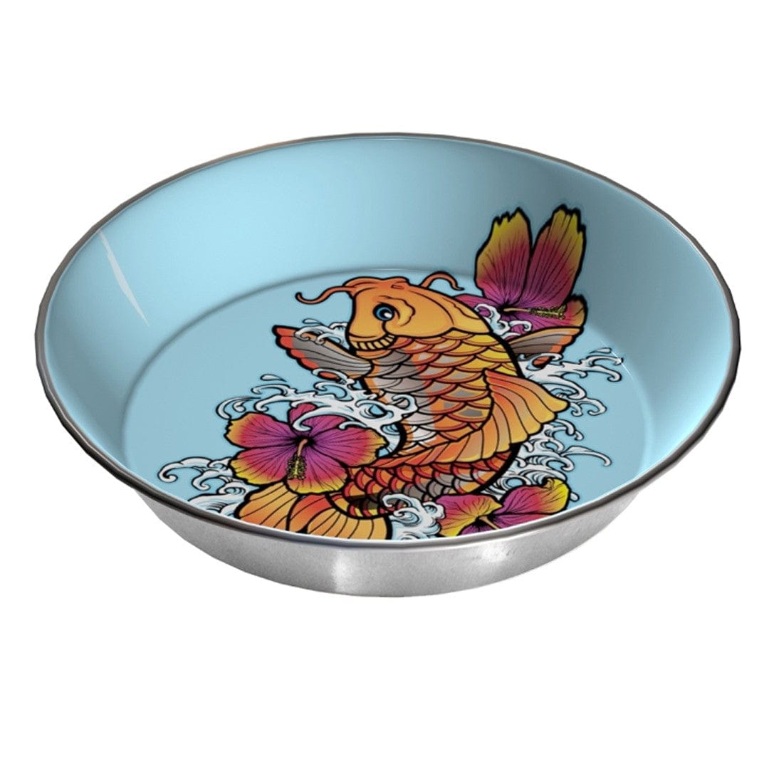 koi fish pet bowl