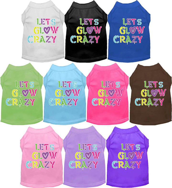 Let's Glow Crazy Neon Shirt