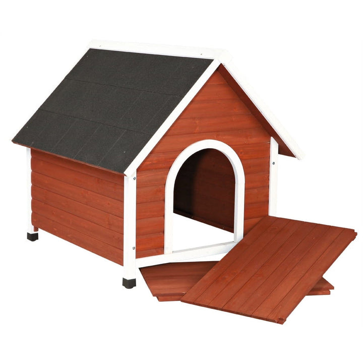 log cabin dog house