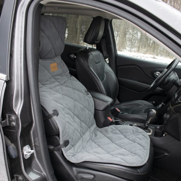 microfiber can seat protector -gray