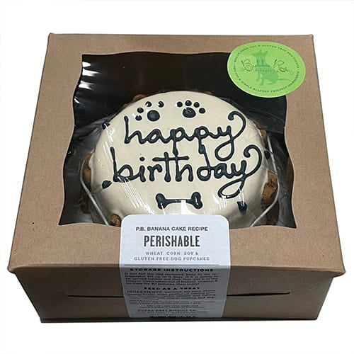 Personalized Dog Birthday Cake