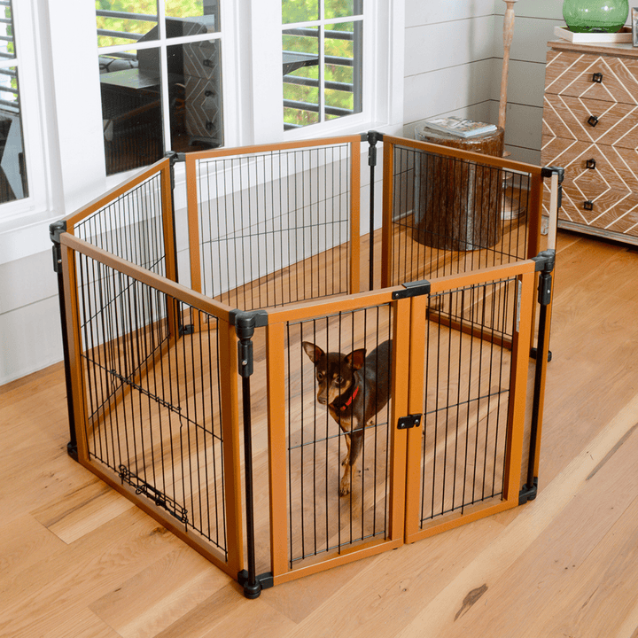 Credible Pet Gate Converts to Play Pen