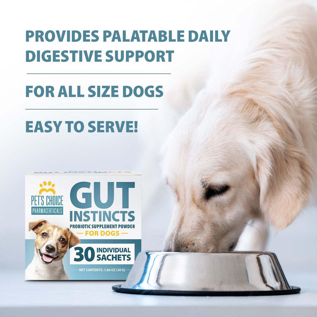 Pets Choice Pharmaceuticals Gut health probiotic supplement powder for dogs 