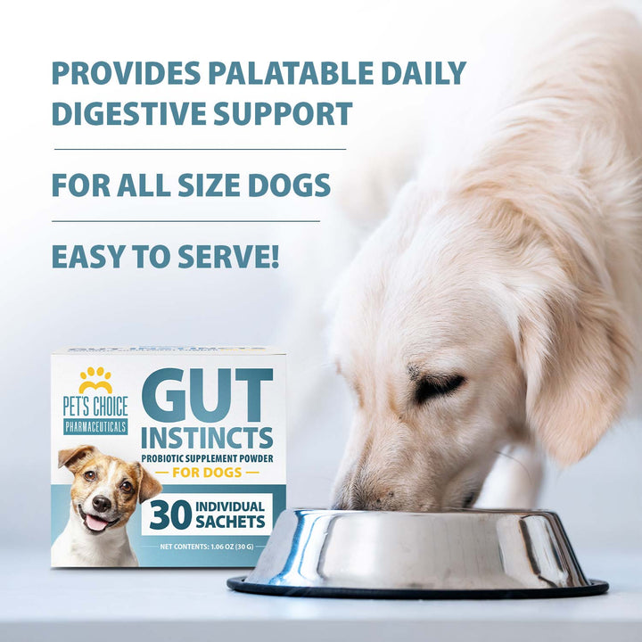 Pets Choice Pharmaceuticals Gut health probiotic supplement powder for dogs 