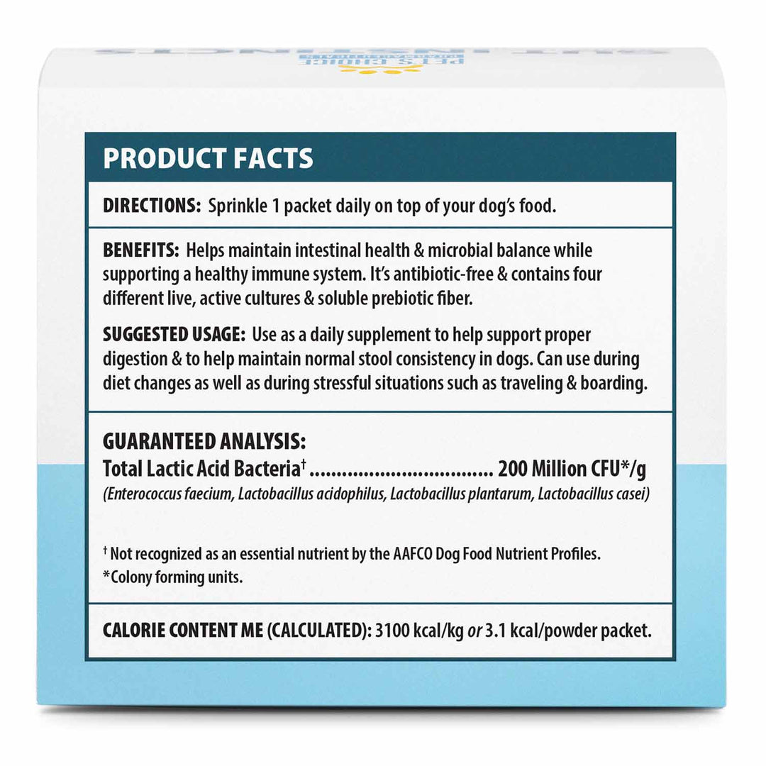 Pets Choice Pharmaceuticals Gut health probiotic supplement powder for dogs 