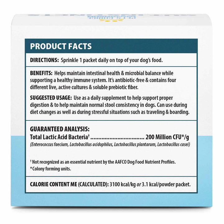 Pets Choice Pharmaceuticals Gut health probiotic supplement powder for dogs 