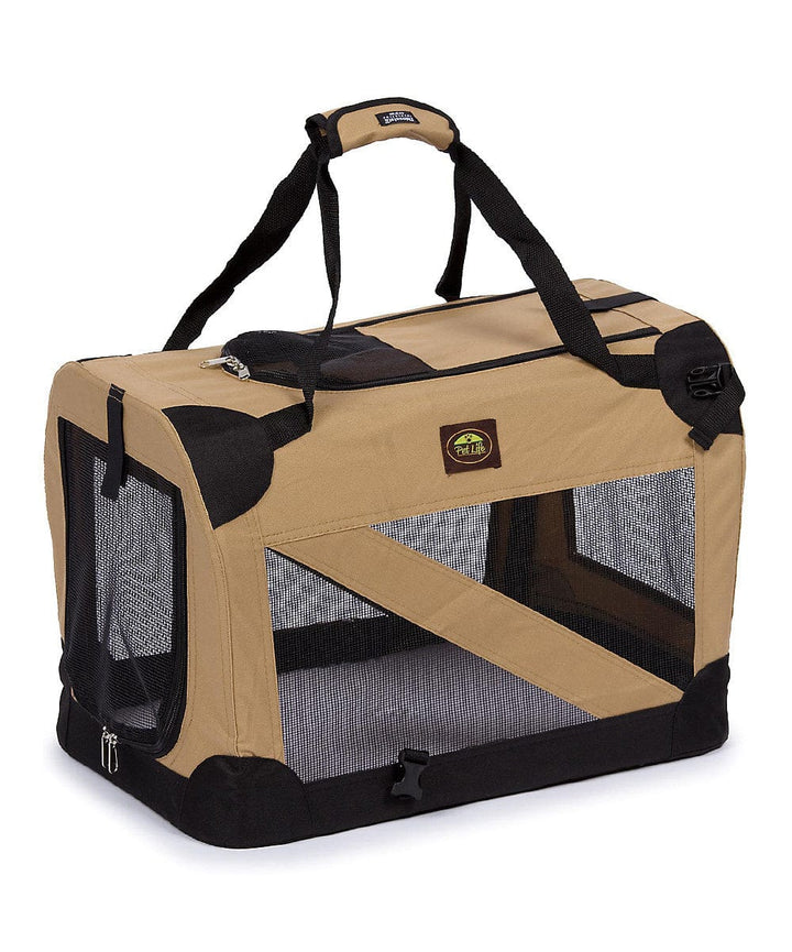 folding portable dog crate large