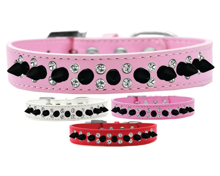 Fashion Collar with Black Spikes