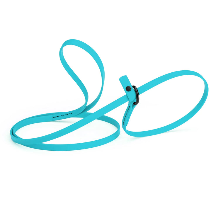 Metal Clasp Biothane Soft Collar -  Sky Blue