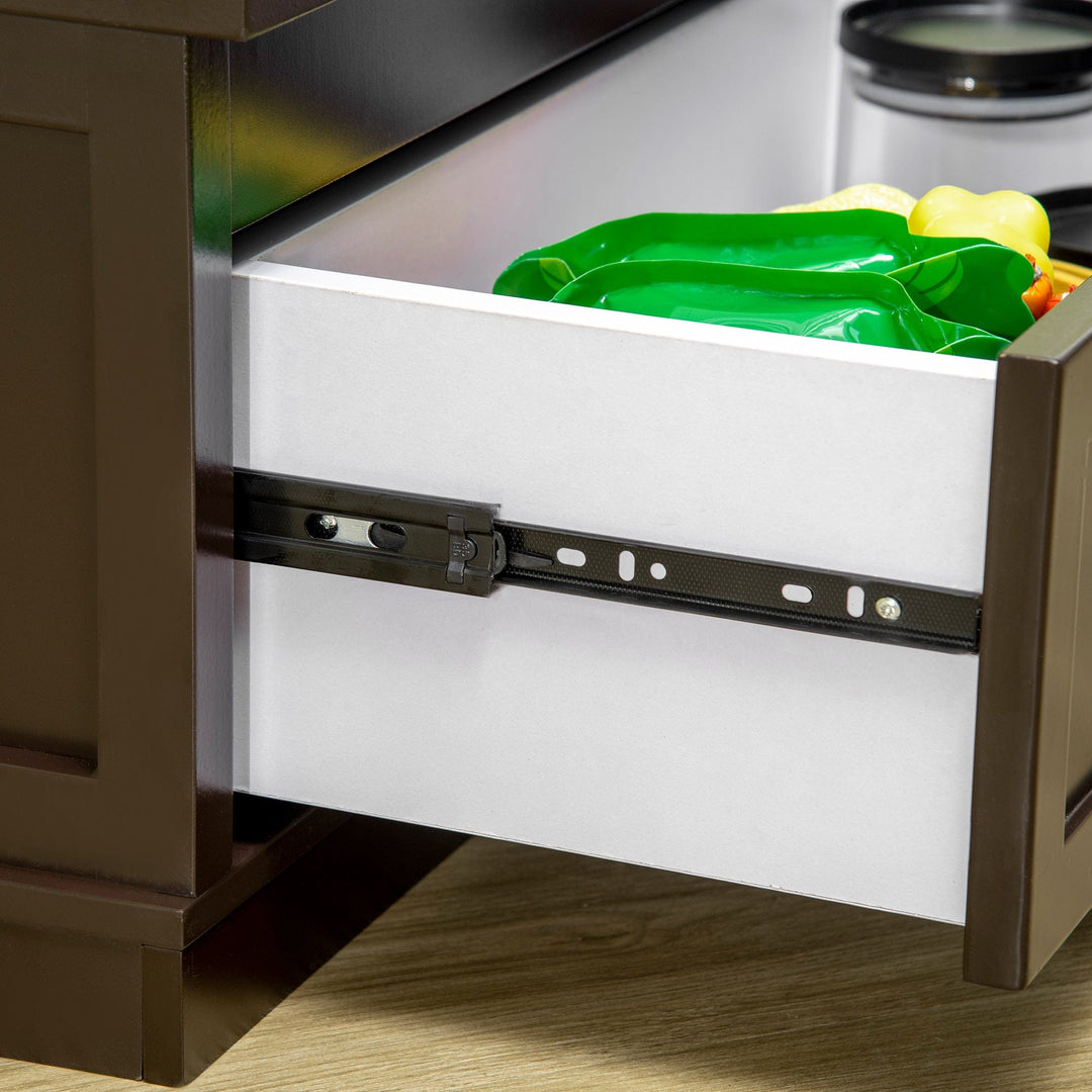 Elite Dog Feeder with Storage Drawer