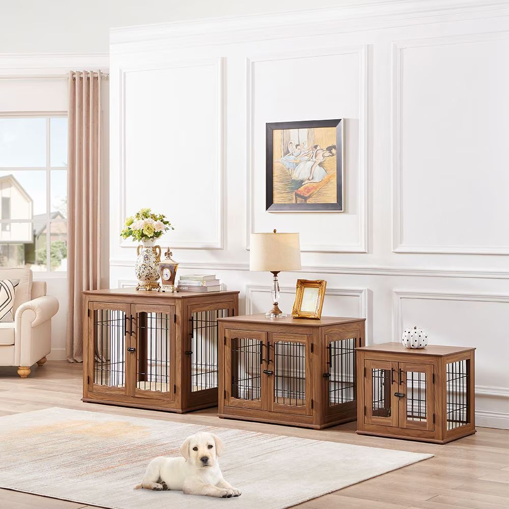 3 sizes walnut crate furniture with upgraded handles