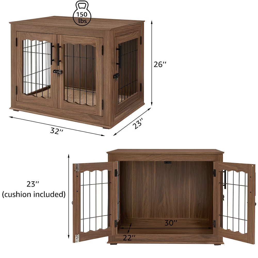 walnut crate furniture -dimensions