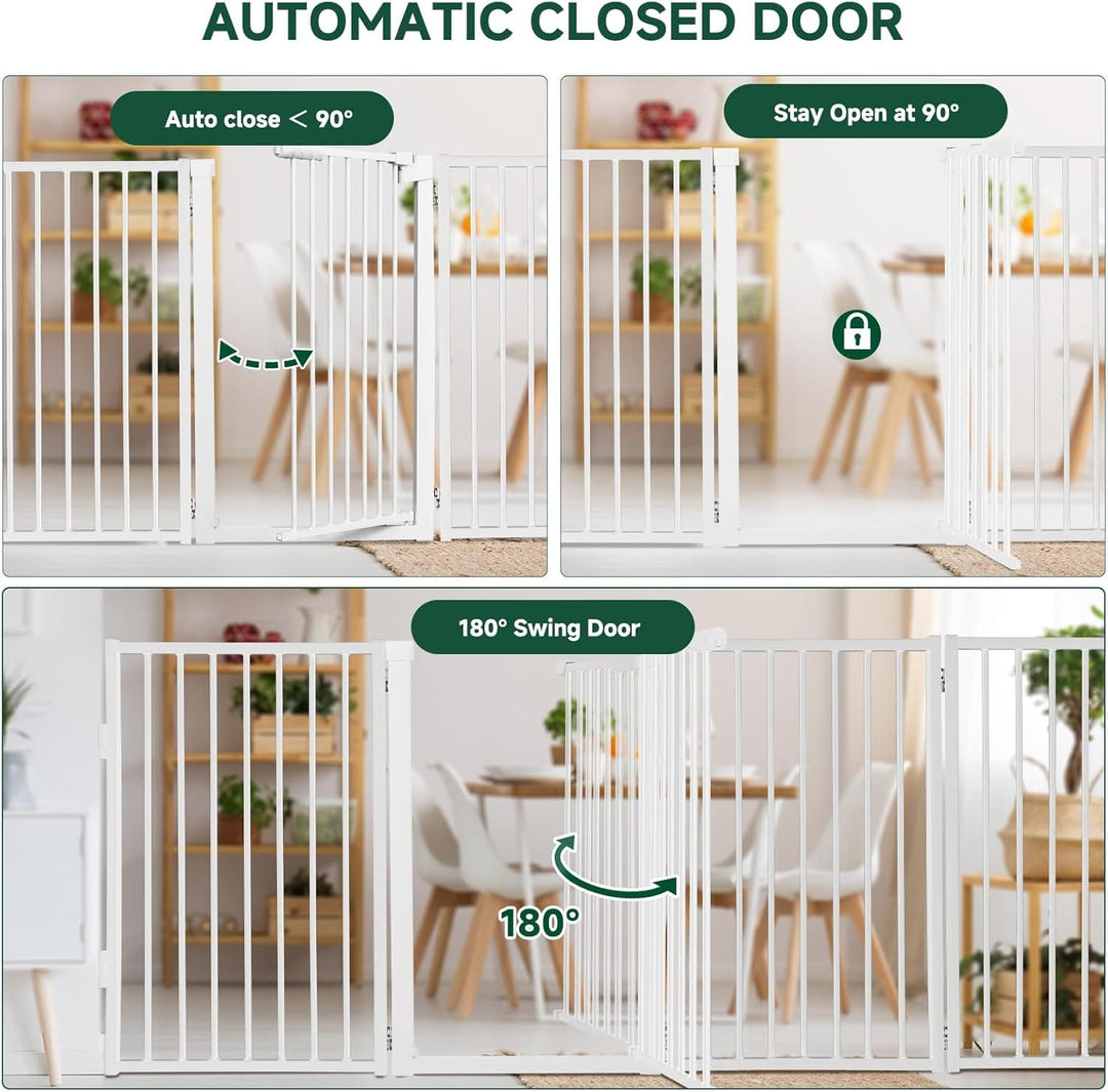 Super Wide MultiAngle Mount Tall Dog Gate
