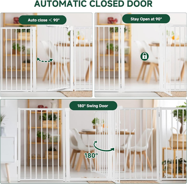Super Wide MultiAngle Mount Tall Dog Gate