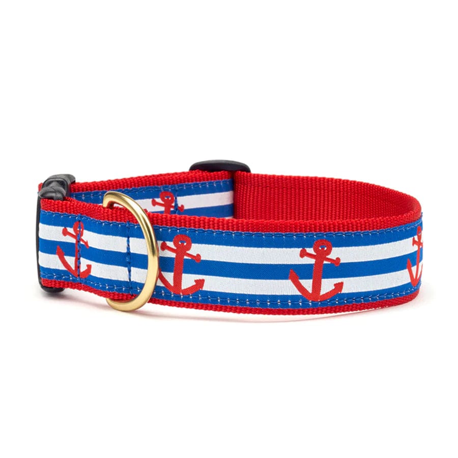 Anchors extra wide dog collar