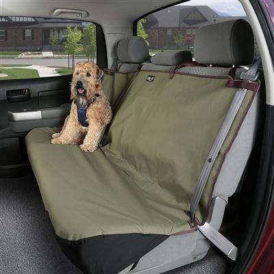 Green back seat cover