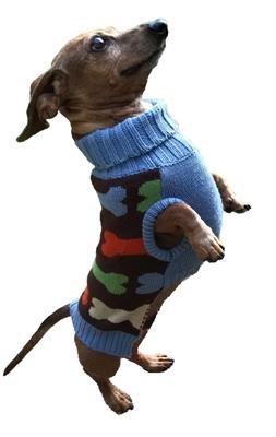 Bones -Blue doggy-sweater