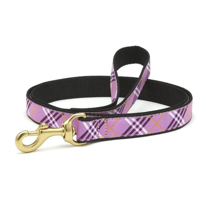 Ex. Wide Lavender Lattice Dog Collar 1.5"