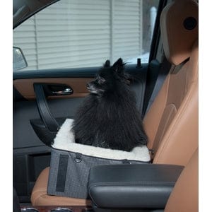 dog car seat charcoal