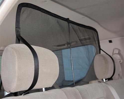 back seat pet barrier net