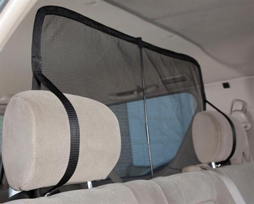 back seat pet barrier net