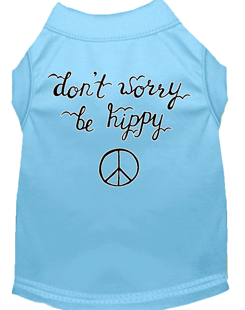 blue shirt for dogs -be hippy