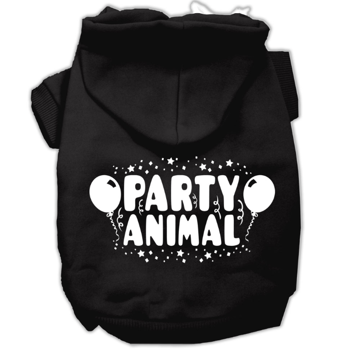 black hoodie-for dogs -part-animal