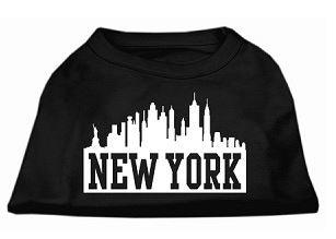 NYC funny dog shirt -black