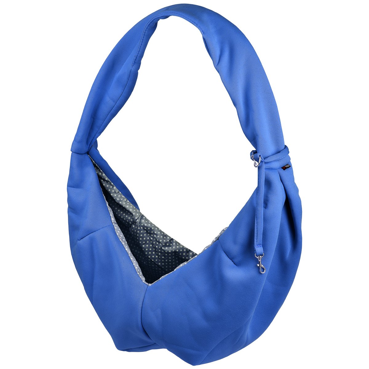 blue dog sling carrier - small dogs or other pets