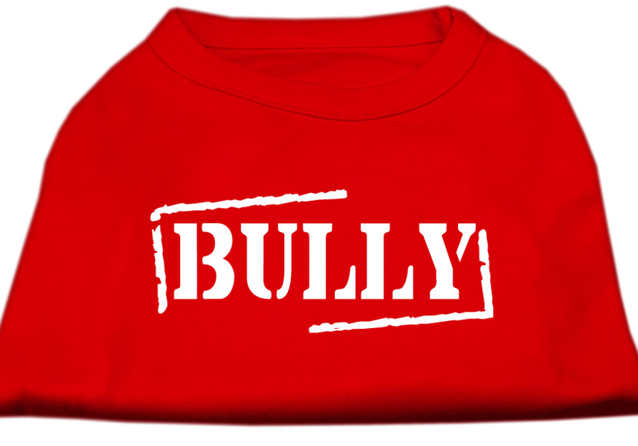 bully dog shirt red