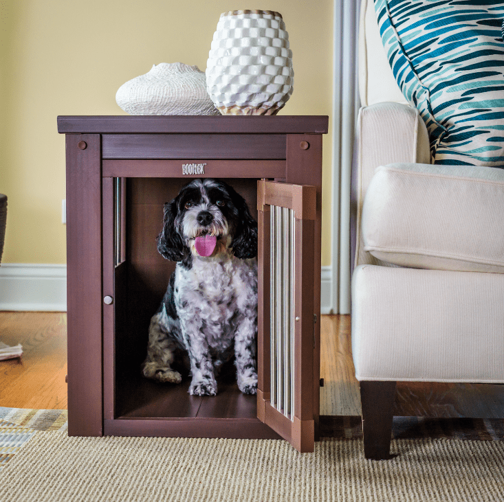 dog crate furniture table small