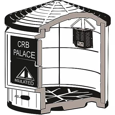 Colossal round deals barn dog house