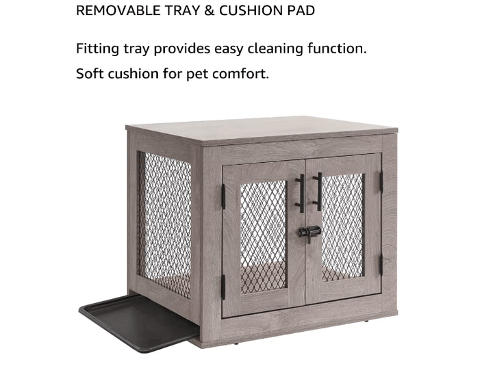 Monroe Weathered Gray Crate Table-3 sizes