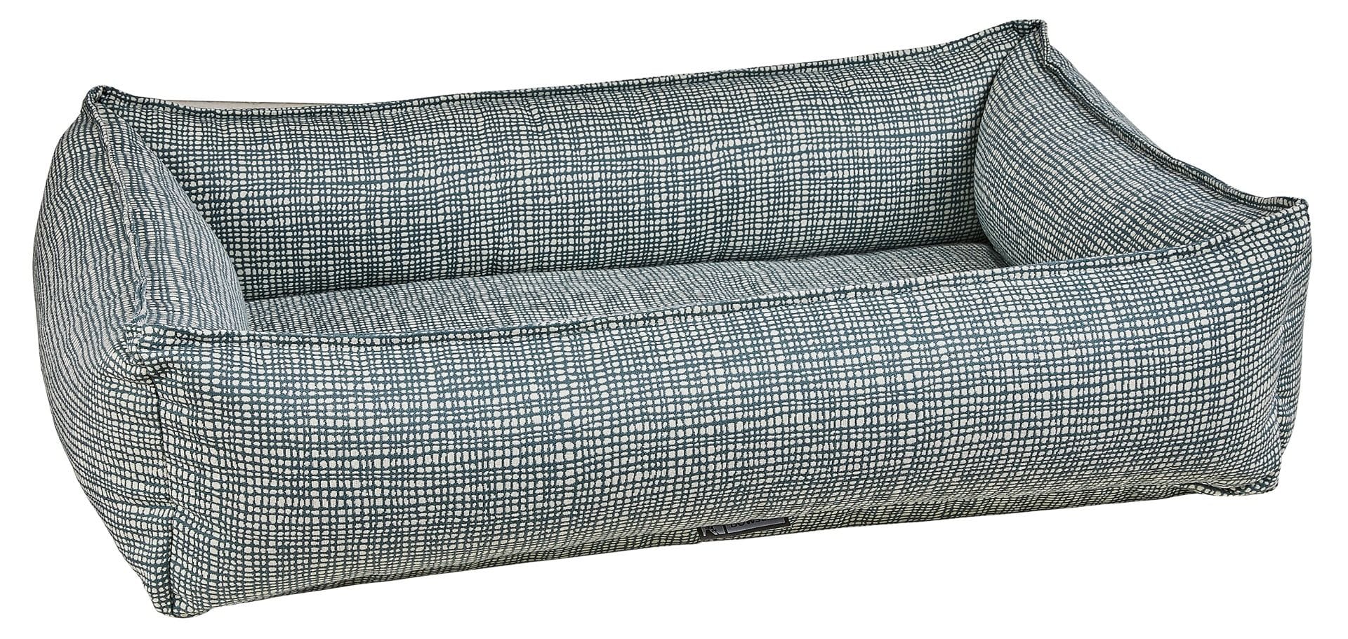 Gray luxury dog bed-Hampton urban lounger